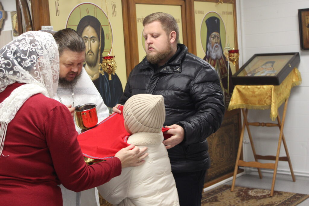 БОЖЕСТВЕННАЯ ЛИТУРГИЯ В ДЕНЬ СОБОРА АРХАНГЕЛА МИХАИЛА И ВСЕХ НЕБЕСНЫХ СИЛ БЕСПЛОТНЫХ.