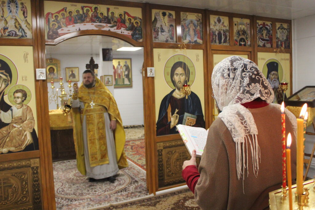 БОЖЕСТВЕННАЯ ЛИТУРГИЯ В ДЕНЬ ПАМЯТИ ПАТАПИЯ ФИВСКОГО