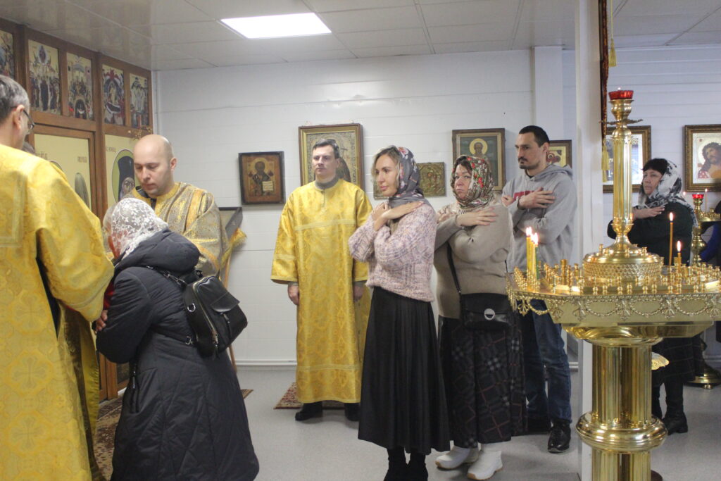 БОЖЕСТВЕННАЯ ЛИТУРГИЯ В НЕДЕЛЮ МЫТАРЯ И ФАРИСЕЯ
