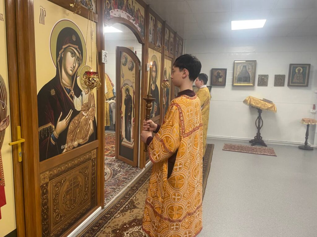 ВСЕНОЩНОЕ БДЕНИЕ НА ПРОЩЁНОЕ ВОСКРЕСЕНЬЕ