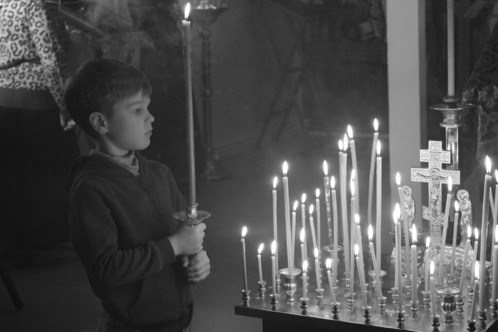 Заупокойное вечернее богослужение.