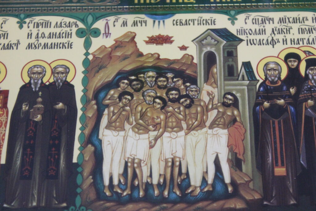 Совместное богослужение в день памяти 40 Севастийских мучеников.