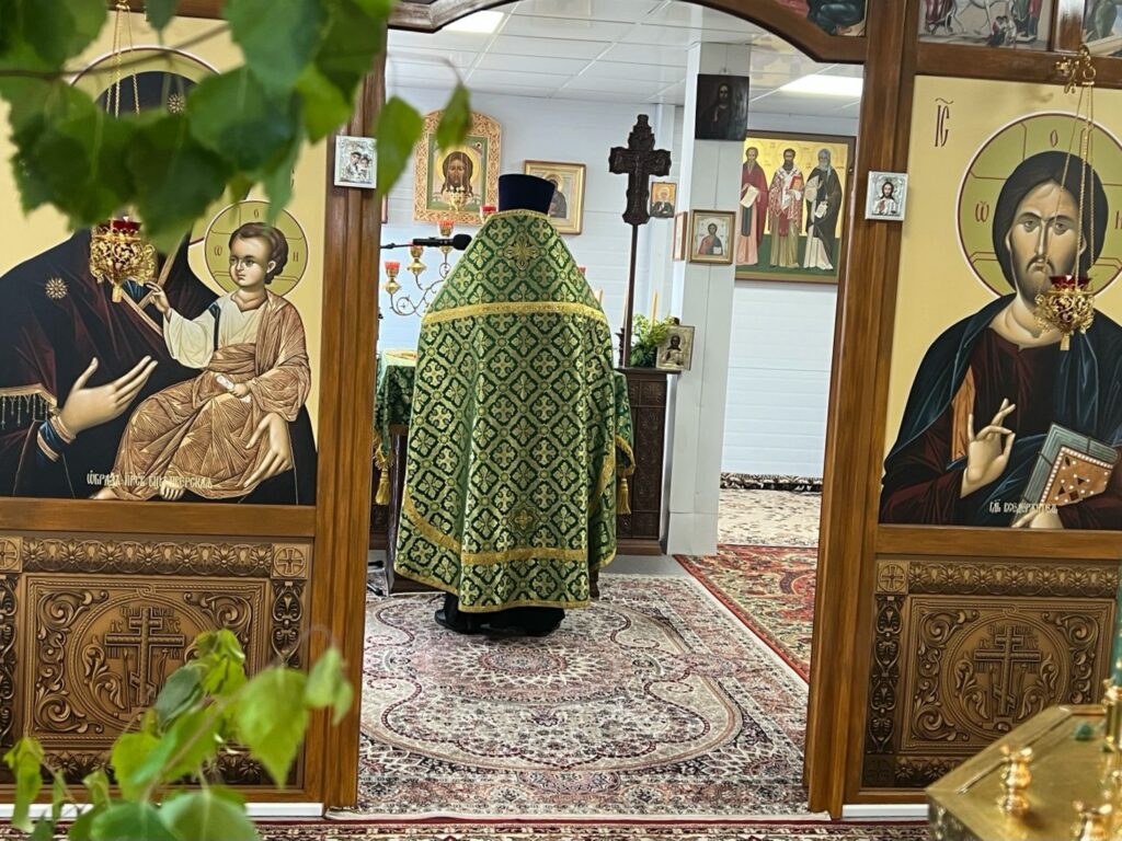 Всенощное бдение в день Святой Троицы.