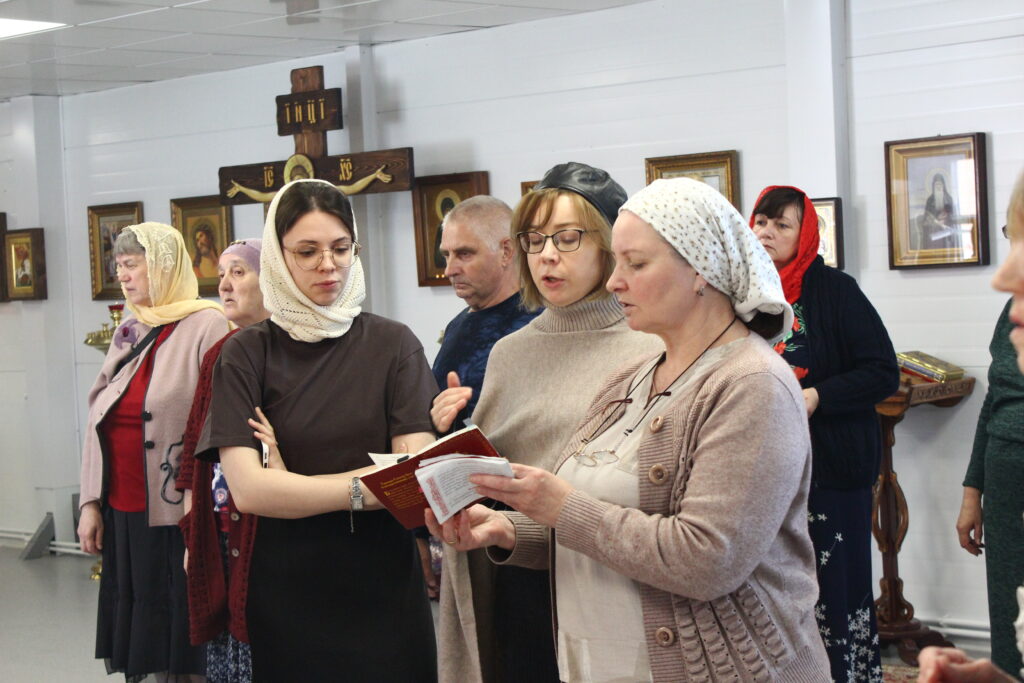 Божественная литургия в день Победы.
