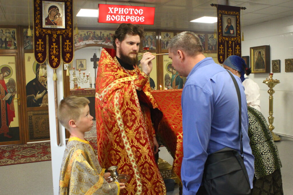 Всенощное бдение в Неделю 6-ю по Пасхе, о слепом.