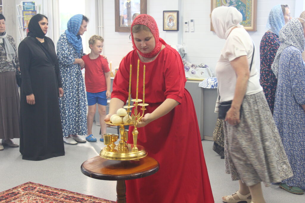 Всенощное бдение в день памяти святых отцов шести Вселенских Соборов.