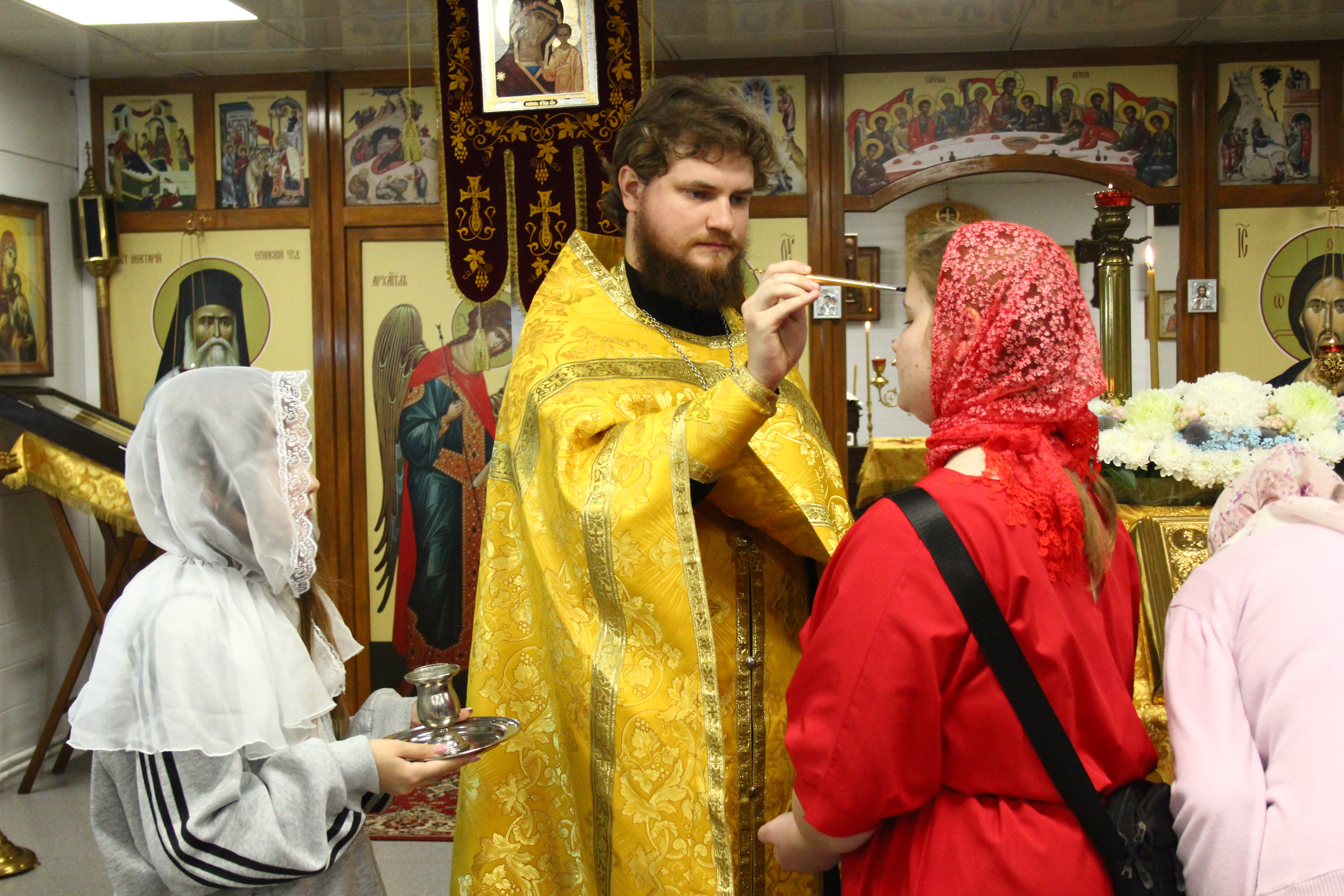 Всенощное бдение в день памяти мученицы Харитины Амисийской.