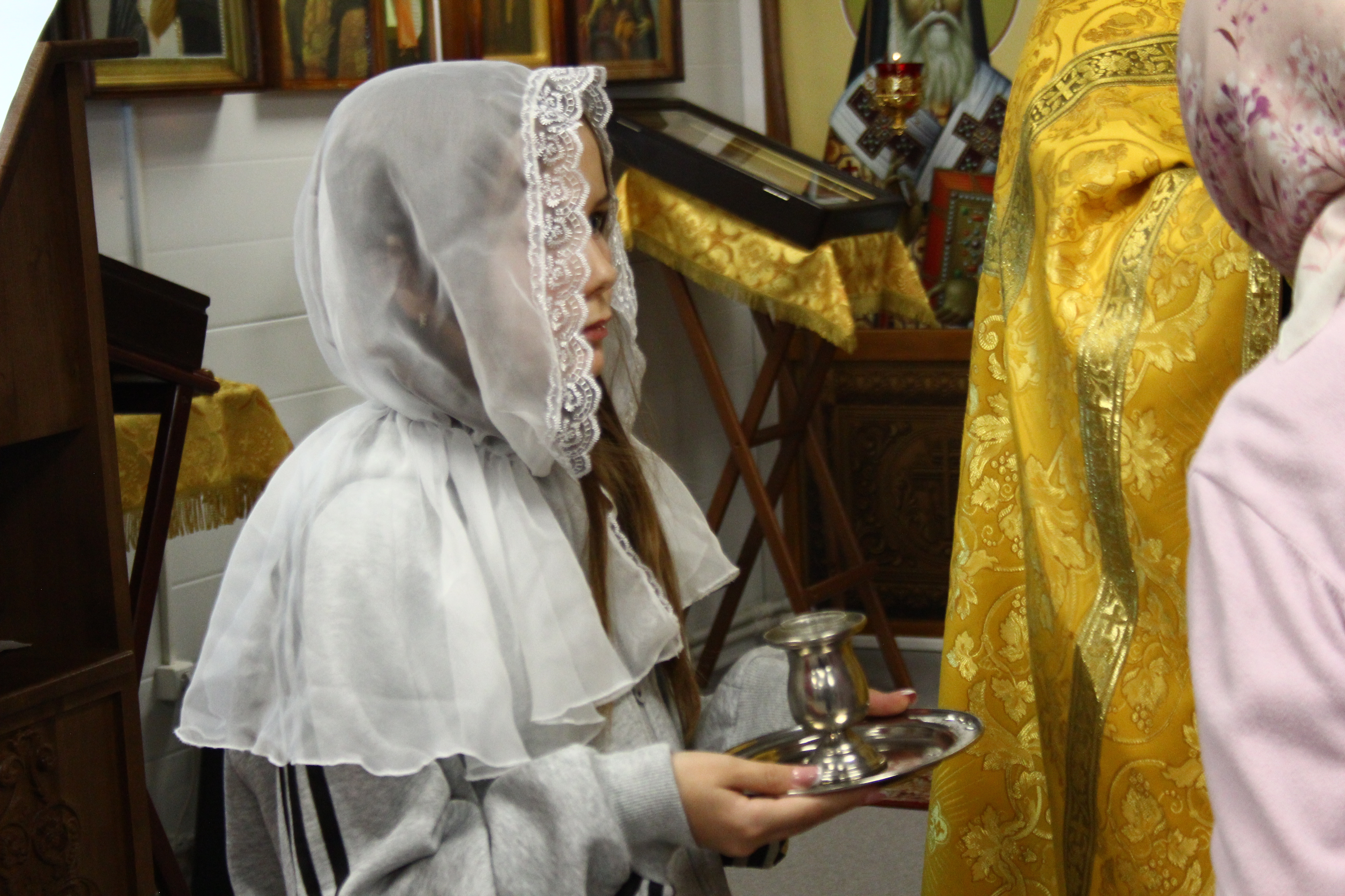 Всенощное бдение в день памяти мученицы Харитины Амисийской.