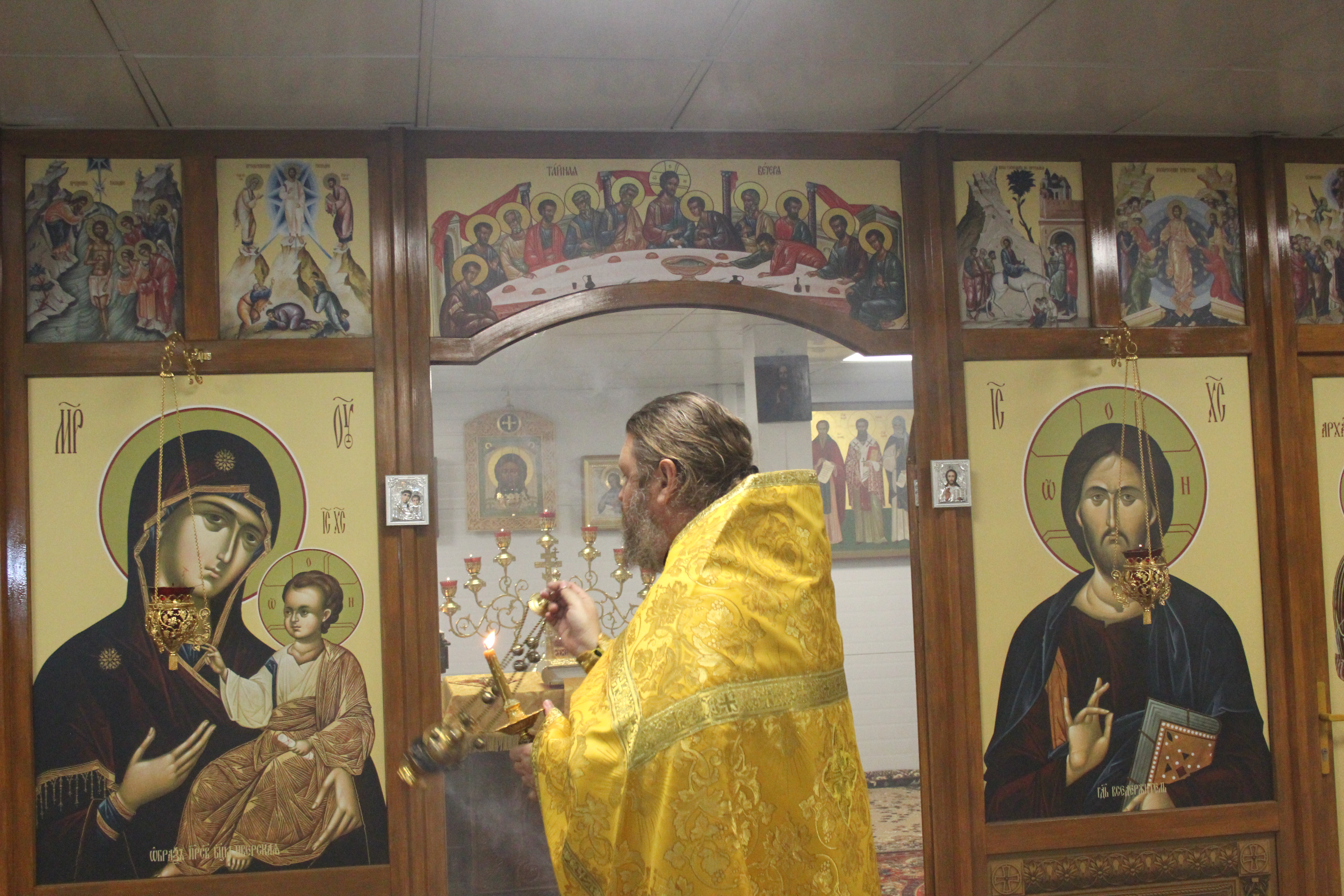 Всенощное бдение в день памяти отцов Седьмого Вселенского Собора.